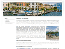 Tablet Screenshot of gargnano.info