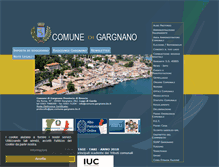 Tablet Screenshot of comune.gargnano.bs.it